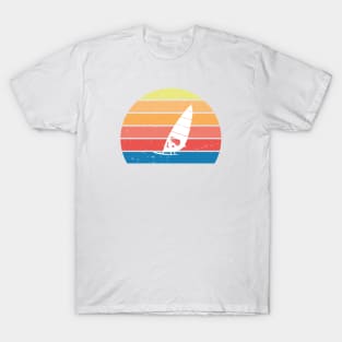 Retro Sun Windsurfer T-Shirt